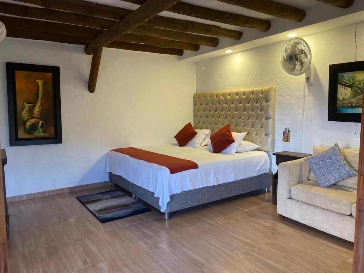 Hotel Santos De Piedra - Maranatha Barichara Ngoại thất bức ảnh