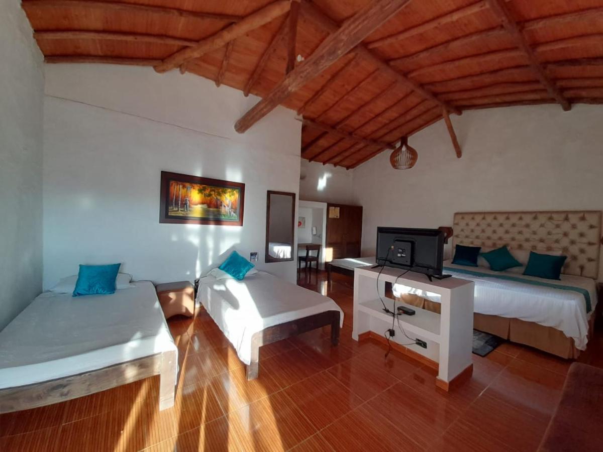 Hotel Santos De Piedra - Maranatha Barichara Ngoại thất bức ảnh