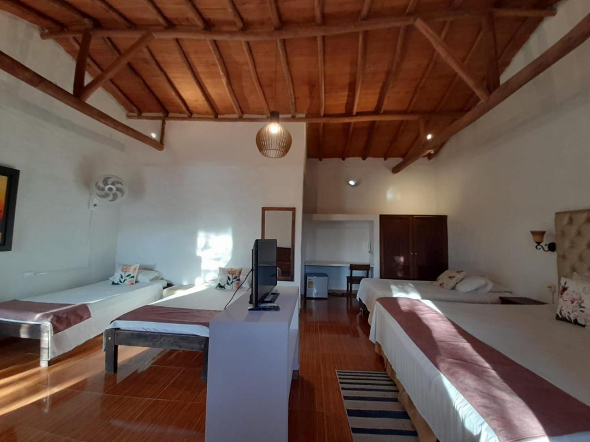 Hotel Santos De Piedra - Maranatha Barichara Ngoại thất bức ảnh