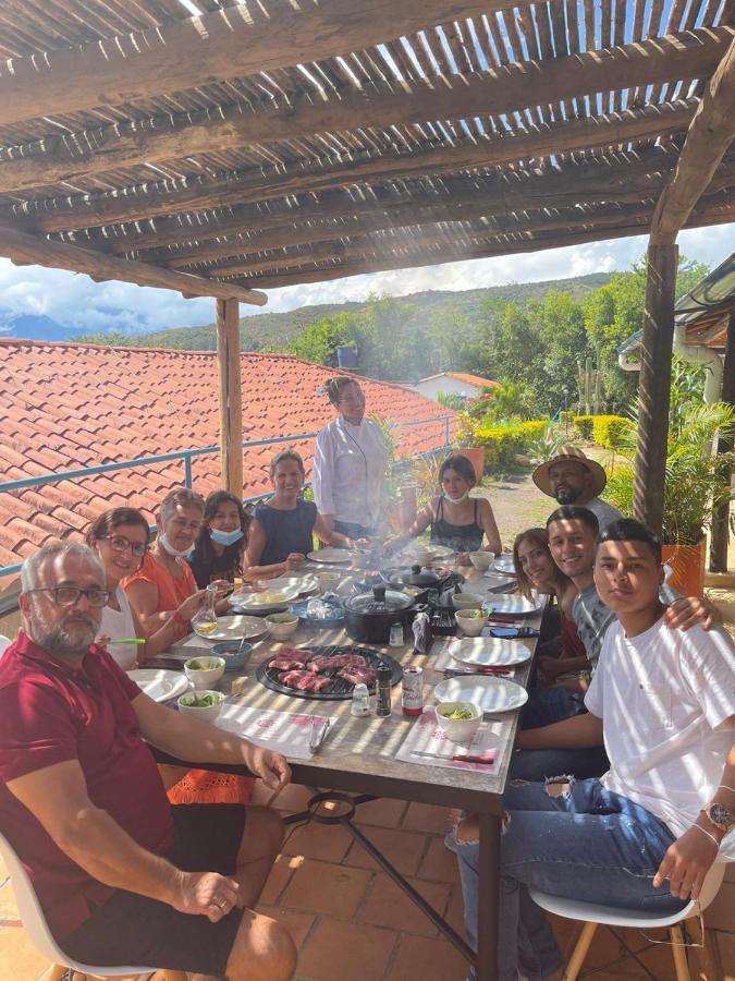 Hotel Santos De Piedra - Maranatha Barichara Ngoại thất bức ảnh